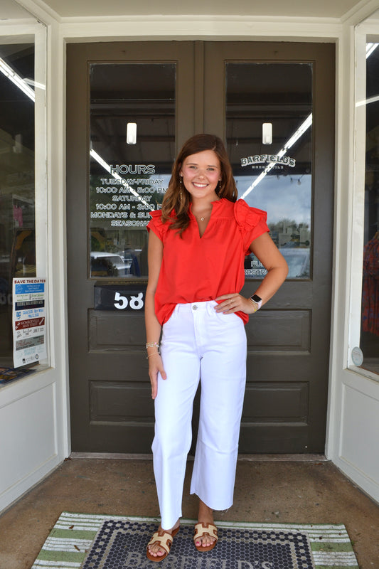 Dillan Ruffle Top