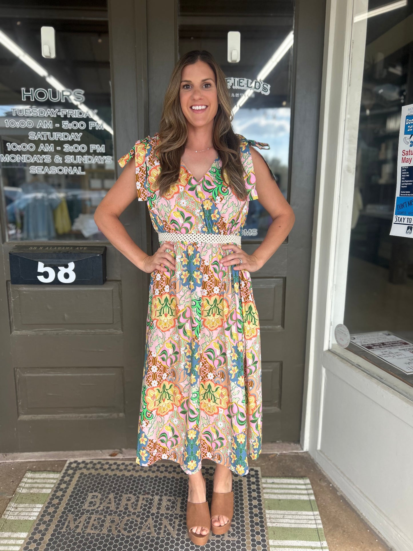 Garden Party Midi Dress
