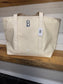 TRVL Coated Canvas Maxi Tote - Natural