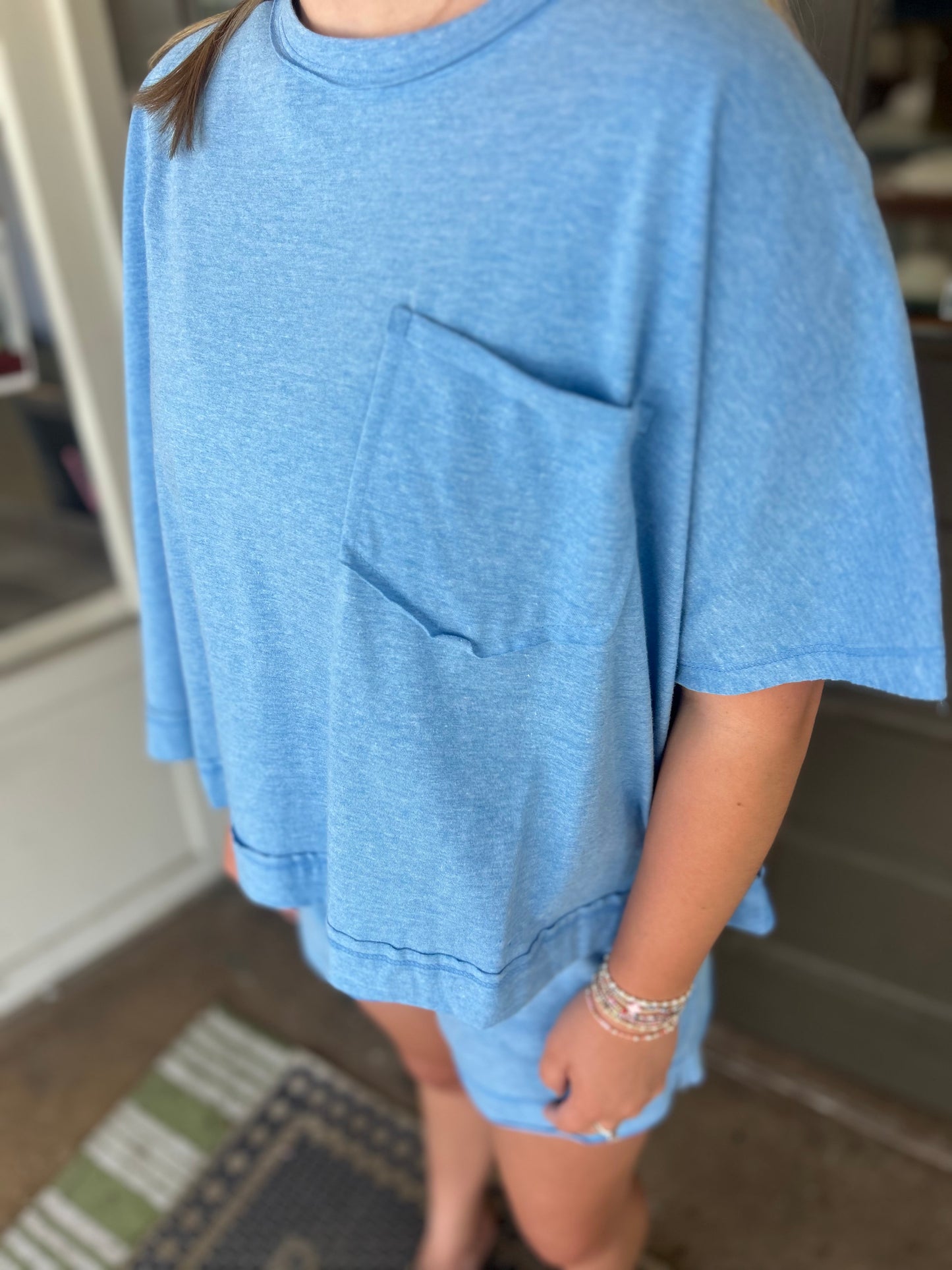 Palmer Set in Ocean Blue