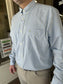 Duck Head Shaw Gingham Long Sleeve Performance Poplin Sport Shirt in Sage