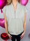 Luxe Scuba V-Neck