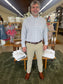 Duck Head Kline Plaid Cotton Oxford Sport Shirt in Hunter Green