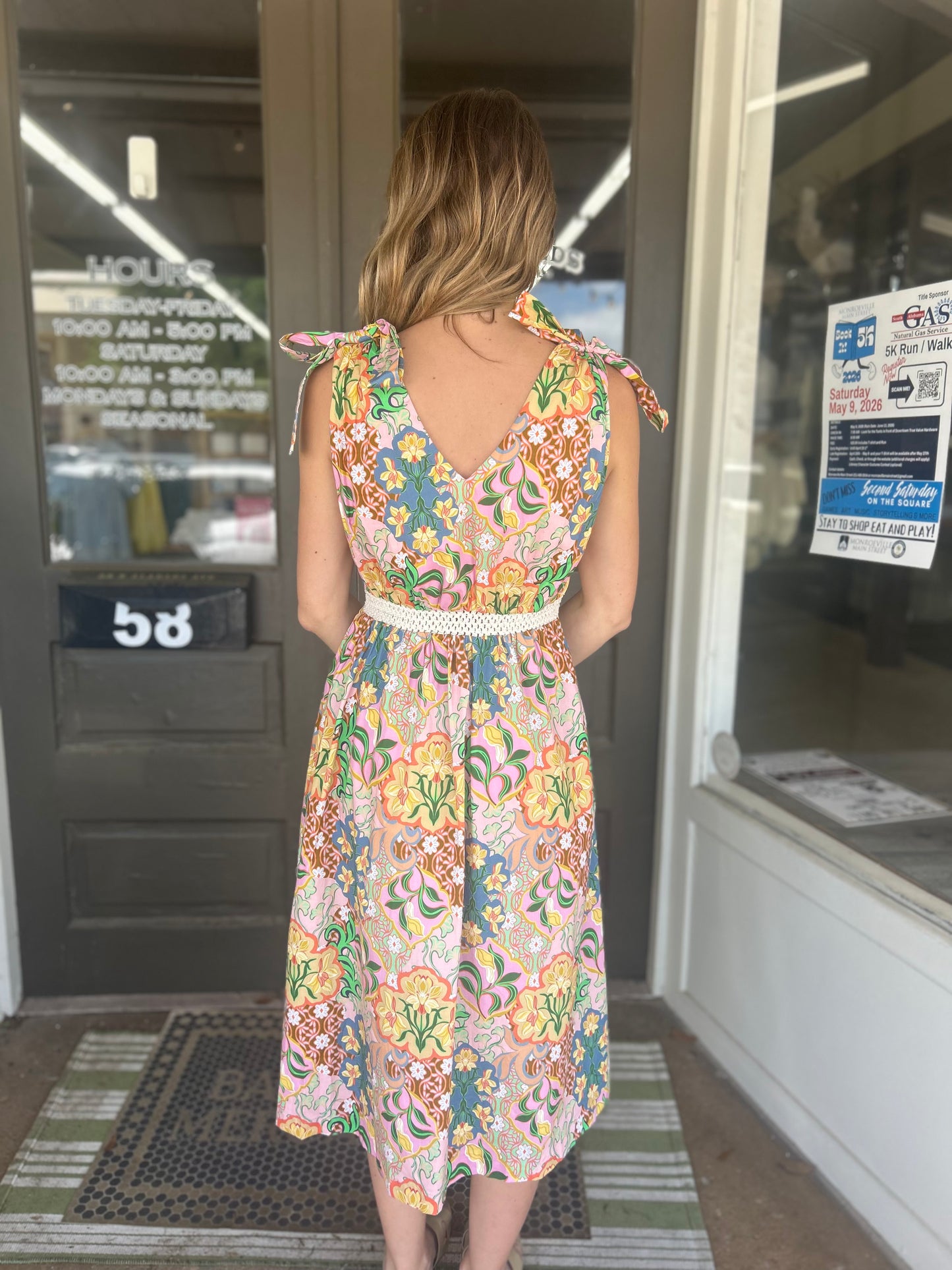 Garden Party Midi Dress
