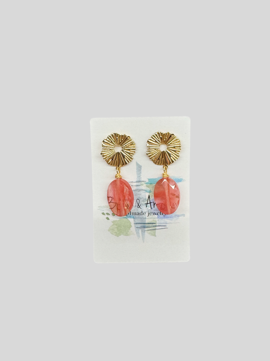 Strawberry Quartz Drops