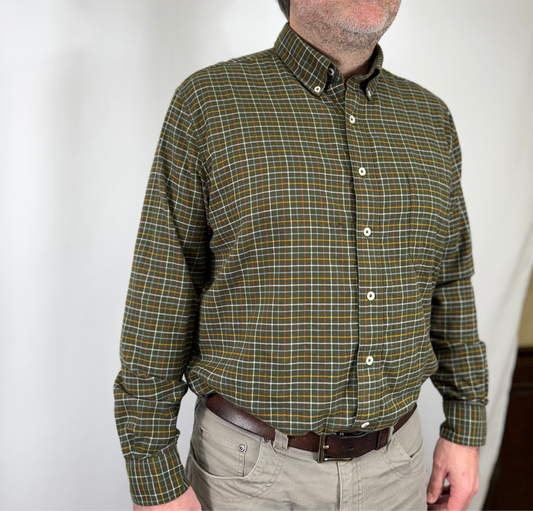 Clement Plaid Cotton Flannel