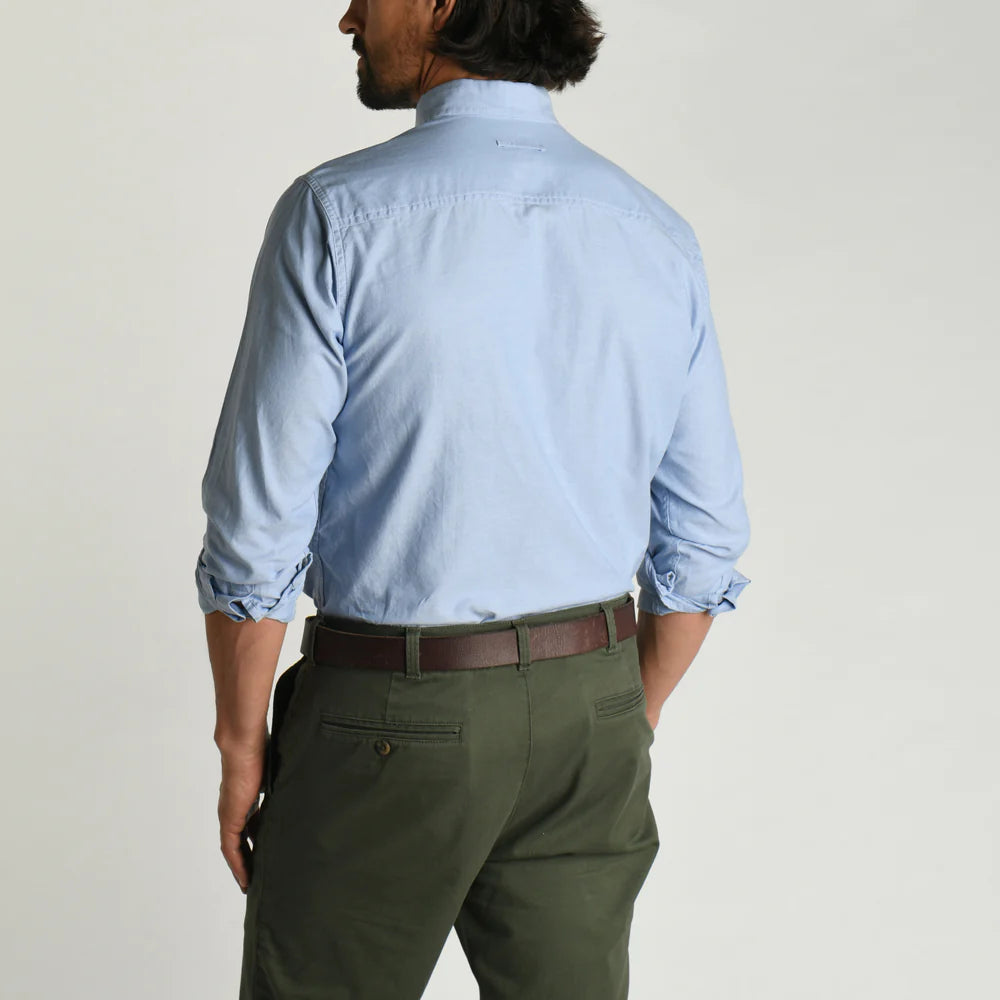 Cotton Oxford Morris Solid LS