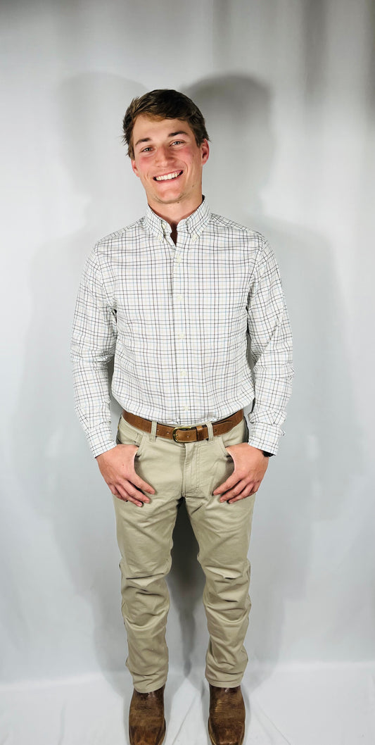 Cotton Twill Sport Shirt