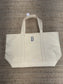 TRVL Coated Canvas Maxi Tote - Natural