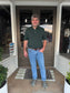 Hanover Pima Cotton Polo in Spruce Green