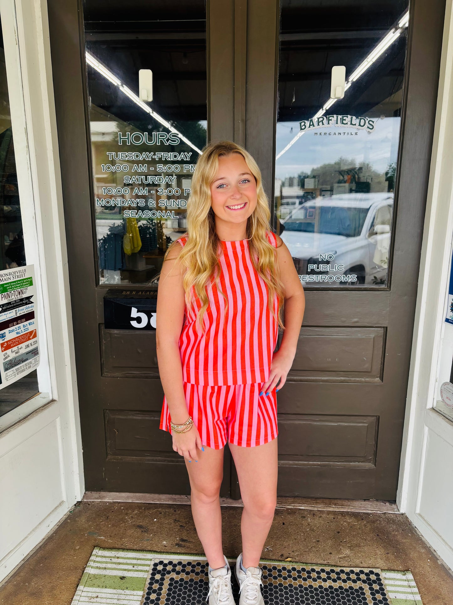 Coral Cabana Set