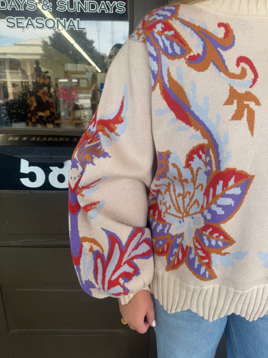 Waverly Scalloped Sweater