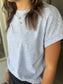 Cotton Tee in Grey