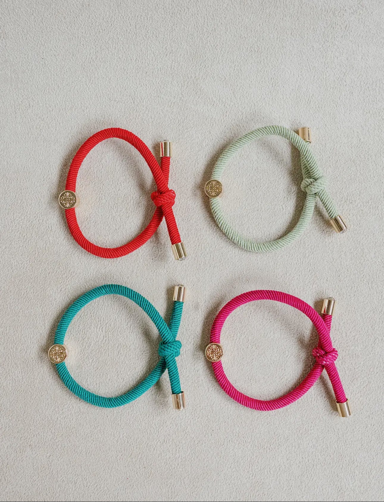 Smith & Co. Hair Tie Set - Holly Jolly