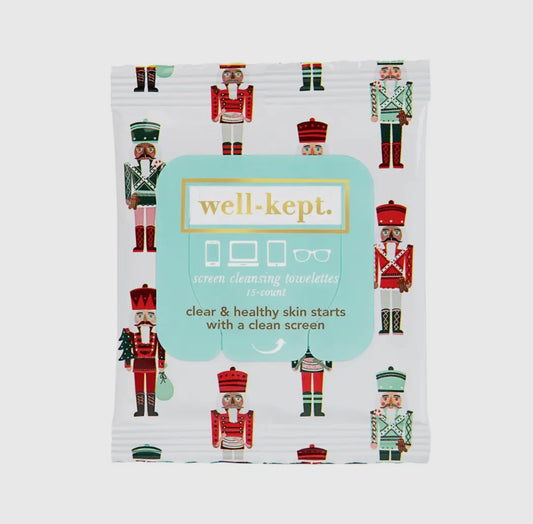 Nutcracker Screen Cleansing Towelettes/Tech Wipes