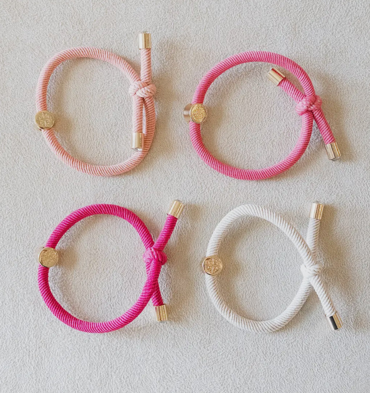 Smith & Co. Hair Tie Set - pink