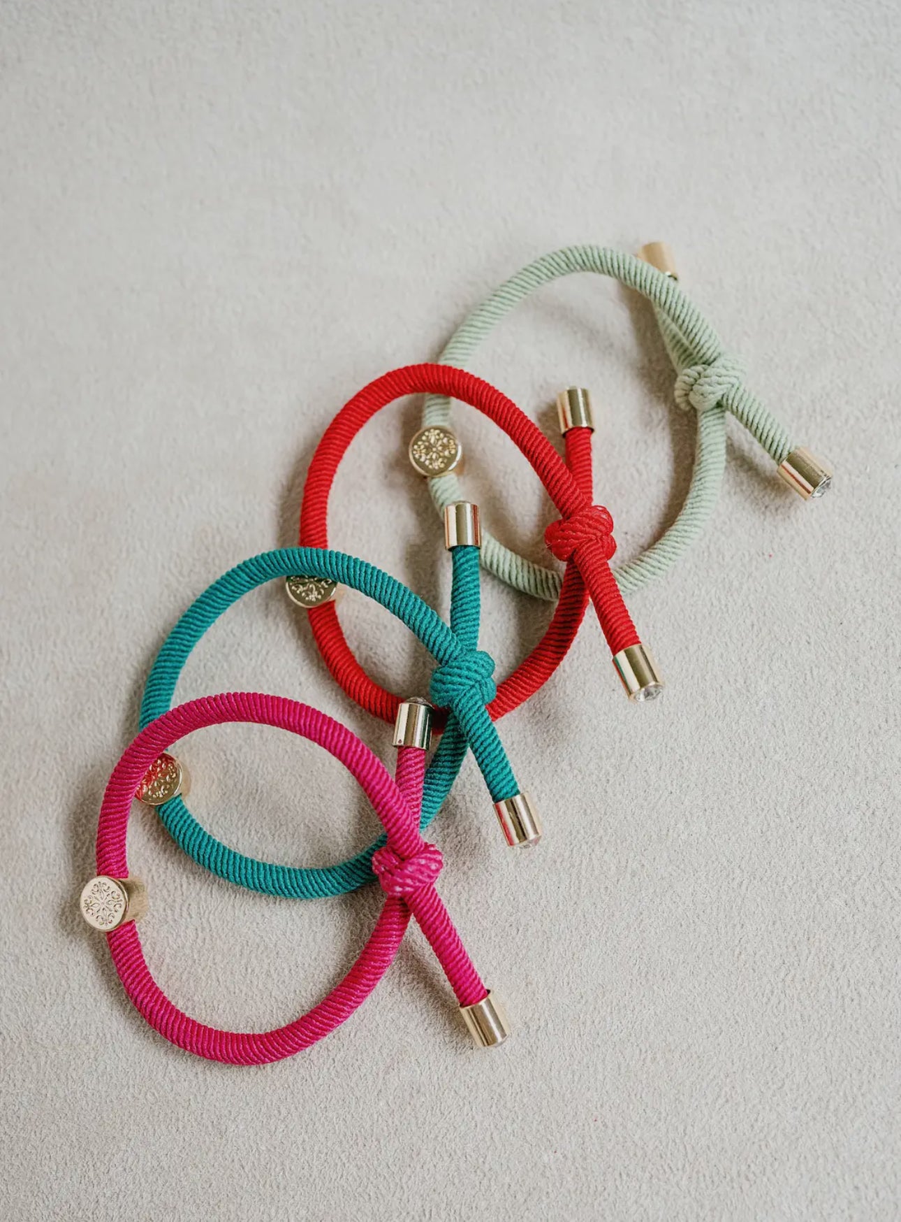 Smith & Co. Hair Tie Set - Holly Jolly