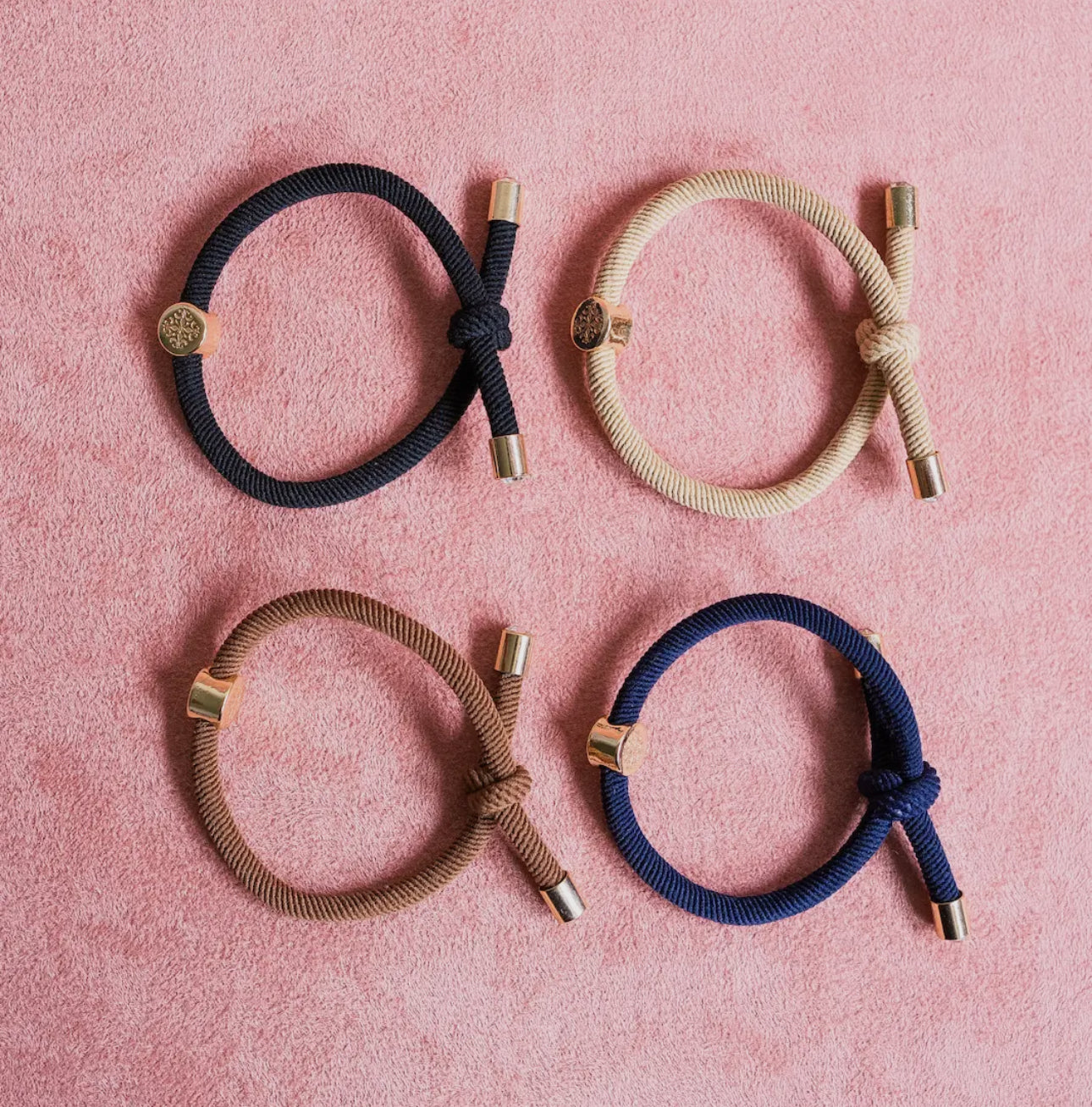 Smith & Co. Hair Tie Set - Dark Neutral