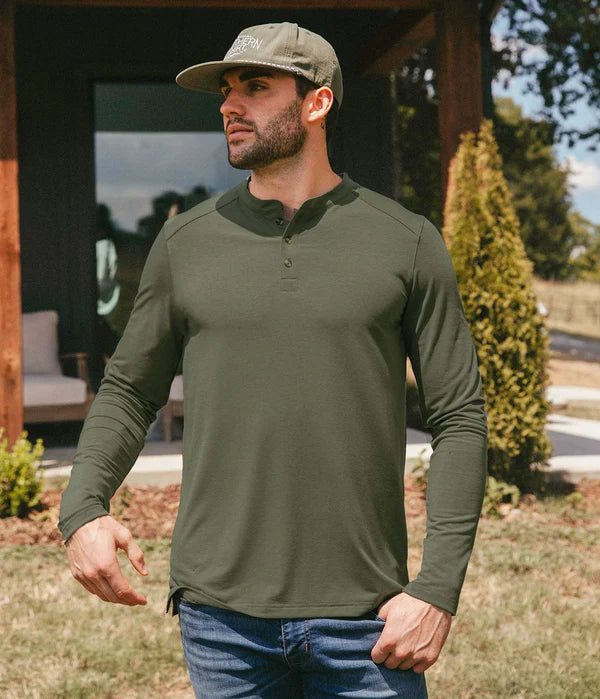 Max Comfort Henley LS