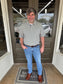 Hanover Pima Cotton Polo in Neal Stripe Pale Yellow
