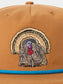 Turkey Rope Hat in Burnt Orange