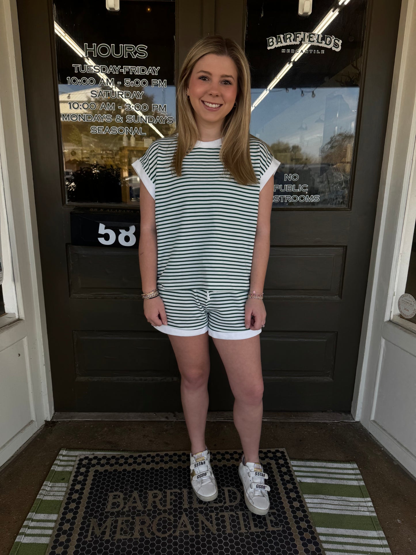 The Fairway Stripe Set