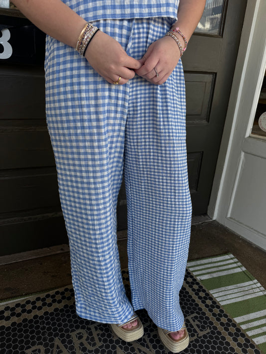 Harbor Gingham Set