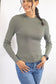 So Basic Ribbed Long Sleeve Top