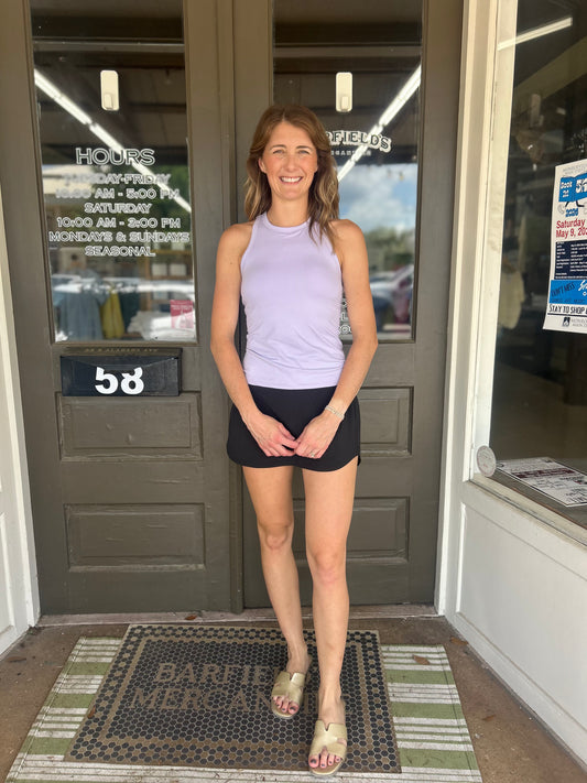 The CloudCore Tank in Lavender Haze