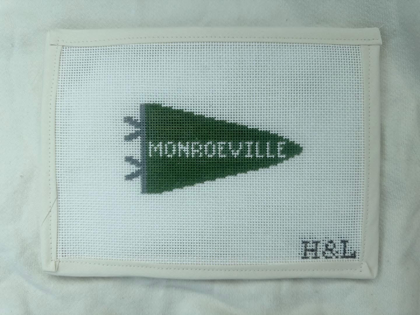 Monroeville Pennant by Henry & Lu - Green
