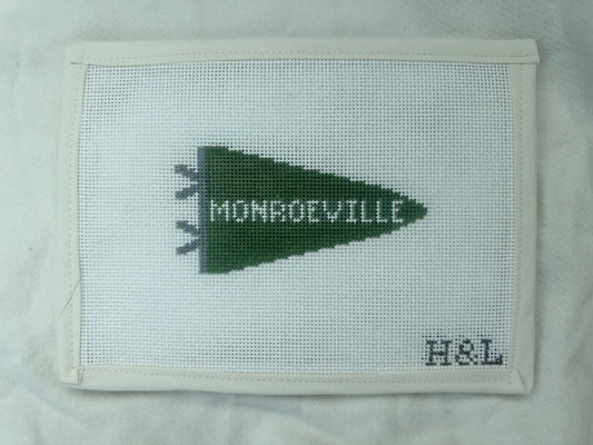 Monroeville Pennant by Henry & Lu - Green