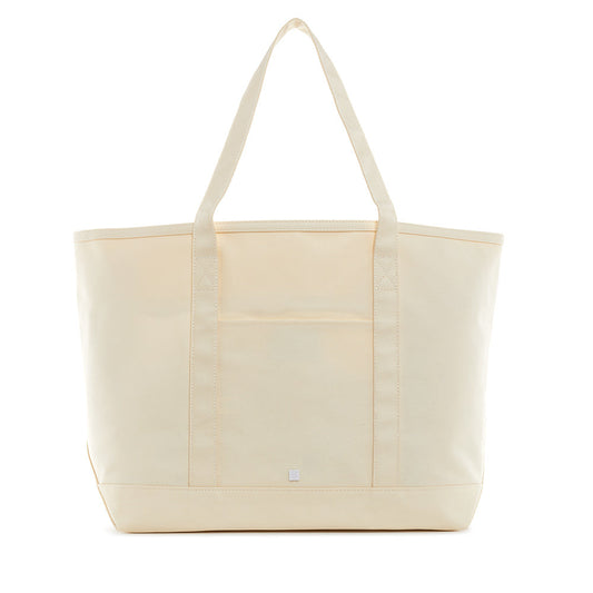 TRVL Coated Canvas Maxi Tote - Natural