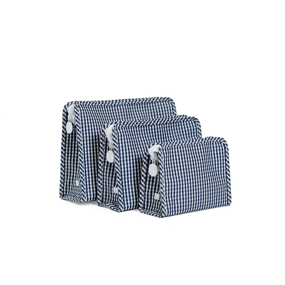 TRVL Roadie Large - Gingham Navy