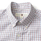 Edison Plaid Performance Poplin in Burnt Brick