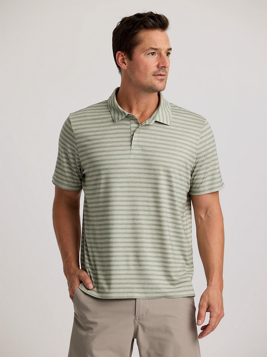 Smooth Sailing Stripe Polo