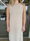 Cloud Knit Tank Midi in Taupe