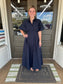 Kennedy Midi Dress in Navy
