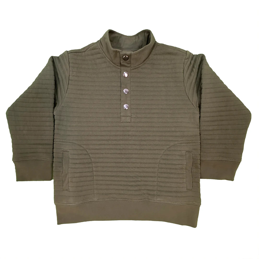 Lanier Quilted Pullover