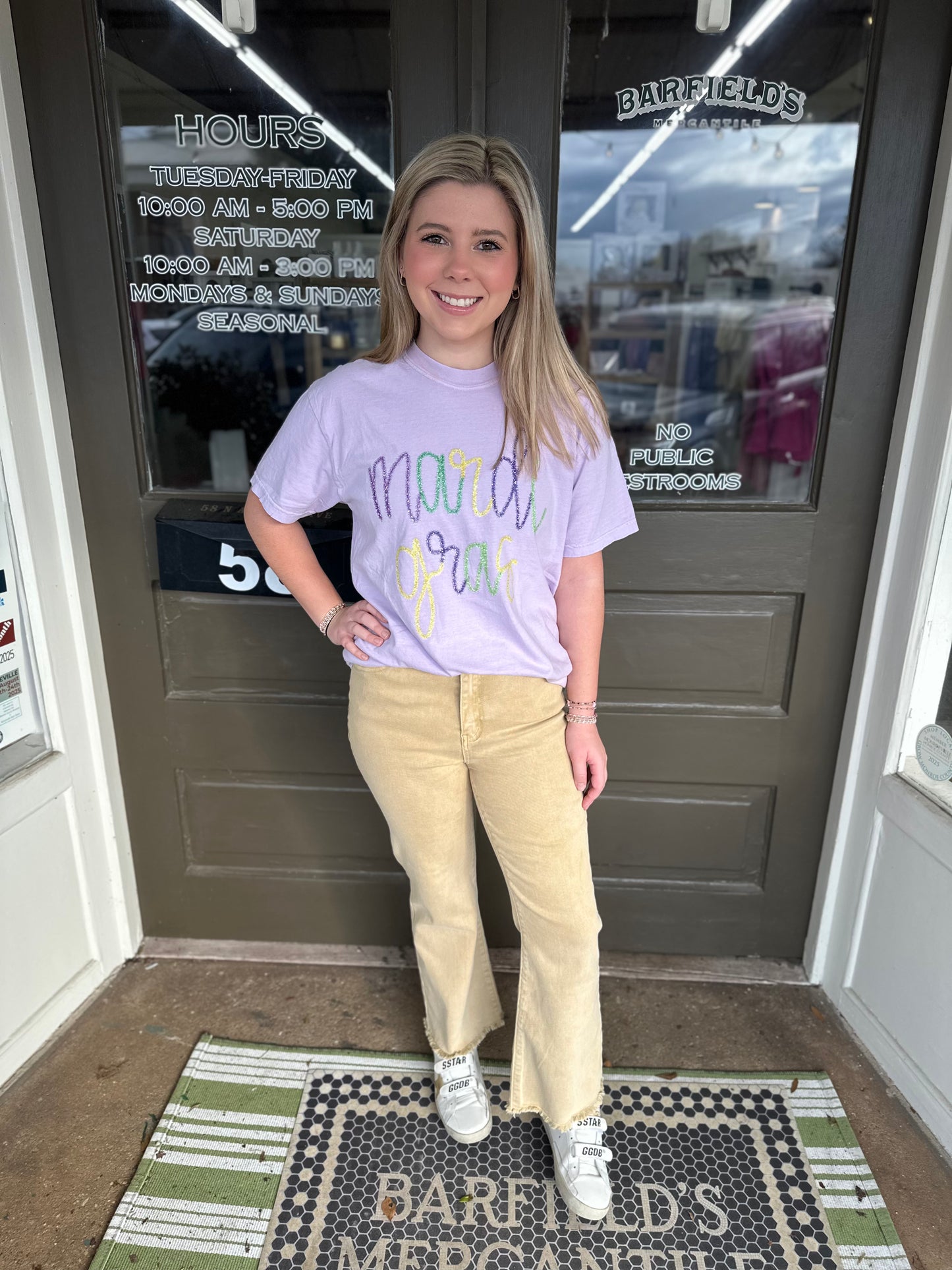 Mardi Gras Sparkle Tee