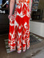 Savannah Sunset Tiered Maxi Dress