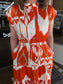 Savannah Sunset Tiered Maxi Dress