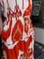 Savannah Sunset Tiered Maxi Dress
