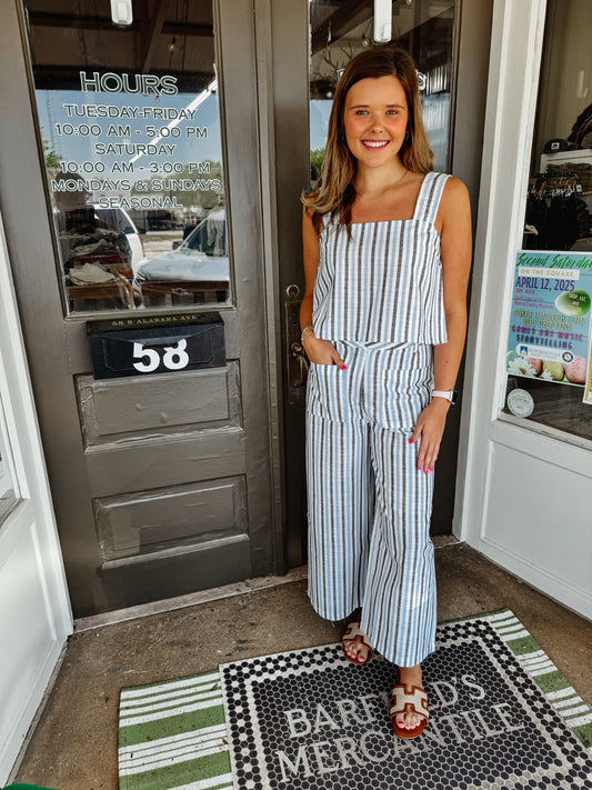 The Port Stripe Trouser