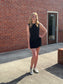 Blake Athletic Romper in Black