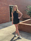 Blake Athletic Romper in Black