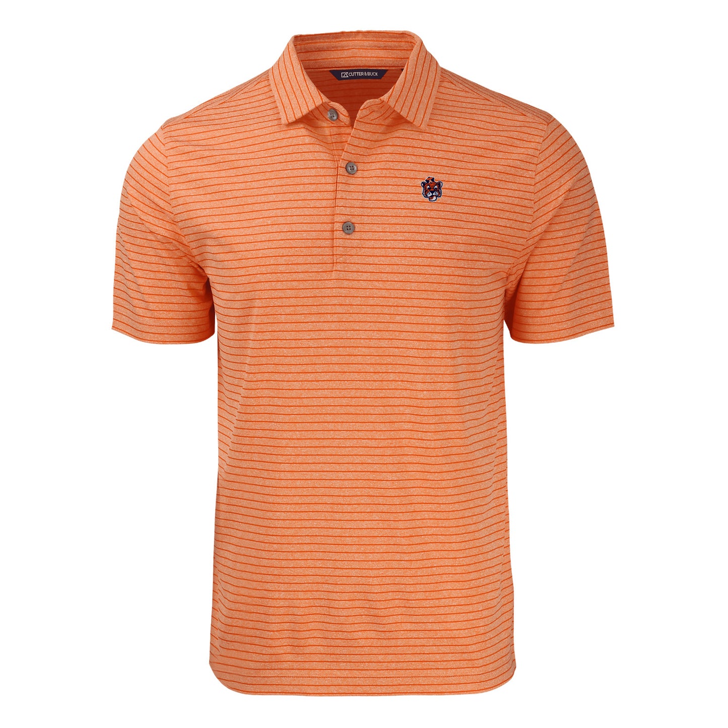 Auburn University Heathered Stripe Polo