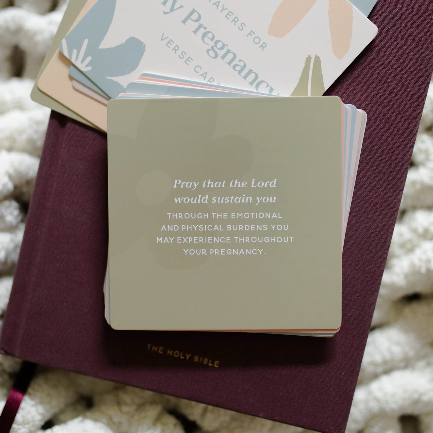 My Pregnancy Verse Cards