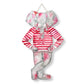 Acrylic Red Elephant Door Hanger