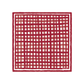 Tailgate Check Scarf in Crimson