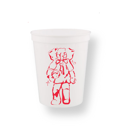 Red Elephant Stadium Cup Set